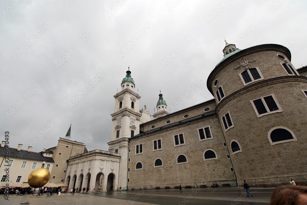 Blick auf den Salzburger Dom.