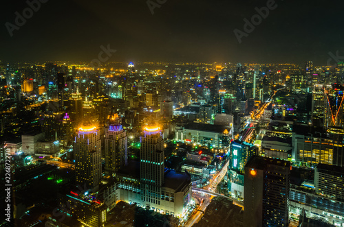 Bangkok city at twilight © dvad