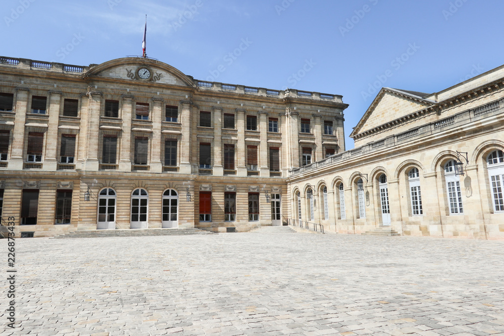 Palais Rohan is the name of City Hall of Bordeaux in France