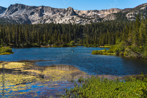 Mammoth lake summer day