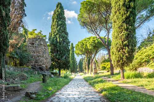 The Appian way, Via Appia Antice