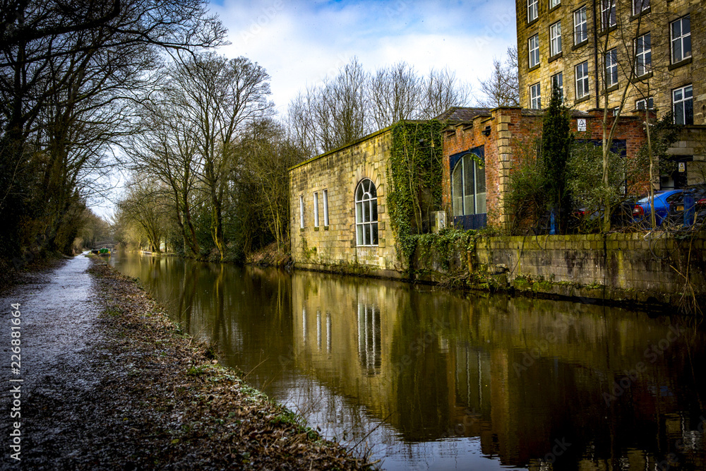 Obraz premium canal in cheshire