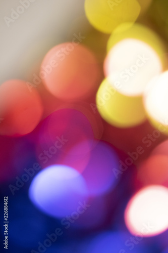 Festive sequin Glitter Bokeh Background 