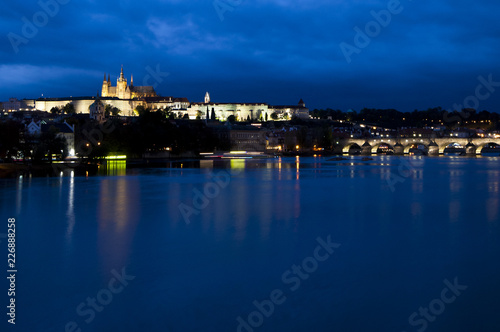 night scene in Prague, Czech Republic © ded