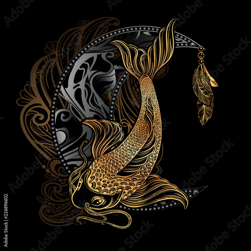 koi carp tatoo