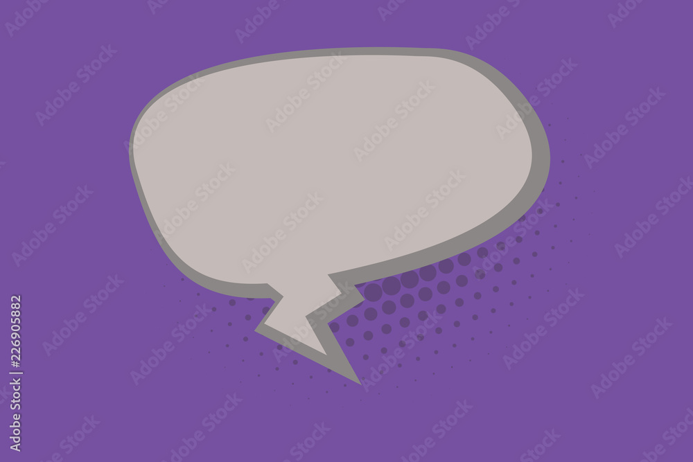 Flat design business Vector Illustration Empty copy space for Ad website promotion esp isolated Banner template. Blank Oblong Halftone Speech Bubble Text Balloon with Zigzag Tail and Shade Flat design business Vector Illustration Empty copy space for Ad website promotion esp isolated Banner template. Blank Oblong Halftone Speech Bubble Text Balloon with Zigzag Tail and Shade