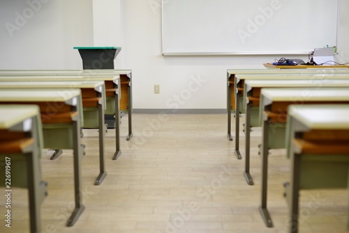 清潔な学校の教室