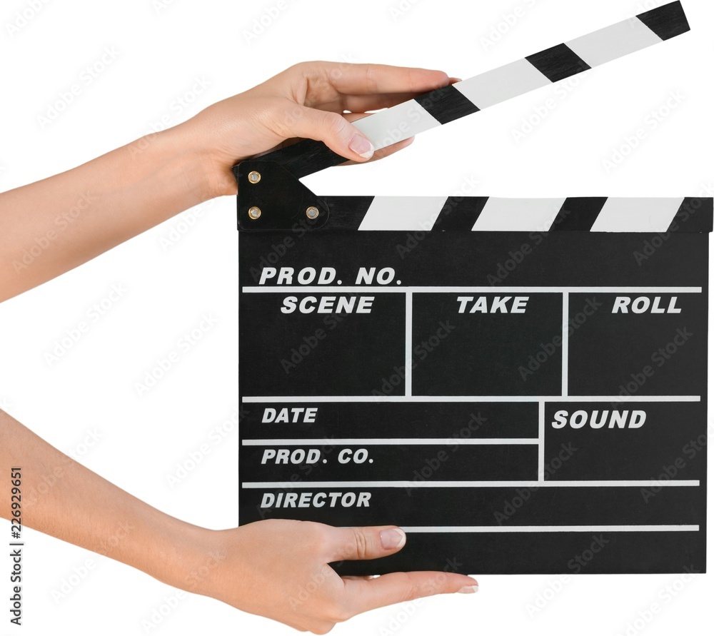 Fototapeta premium Movie Clapper