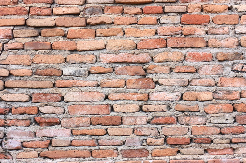 brick wall textured pattern