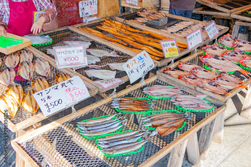 静岡県沼津市　沼津港の海産物商店 photo