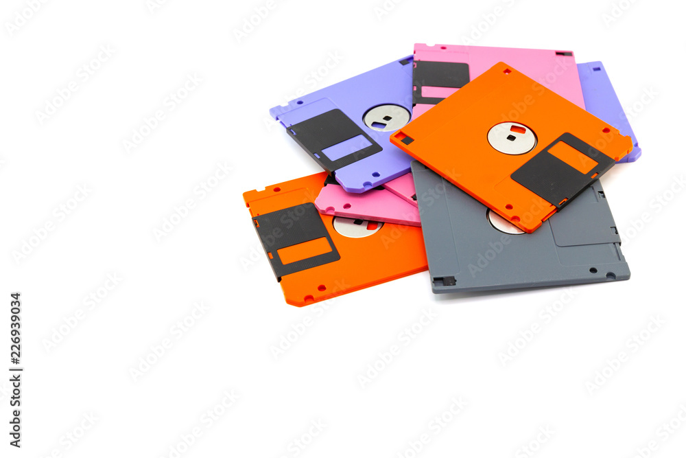 A floppy disk also called a floppy, diskette, or just disk was a