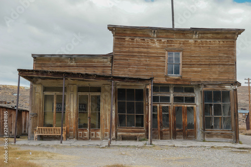 Abandoned Hotel Saloon