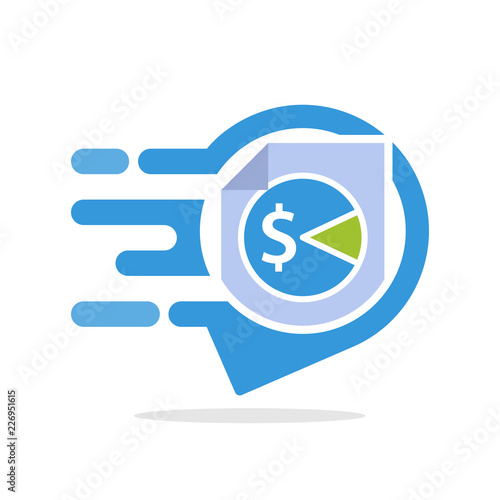 Vector illustration icons with the concept of informative & responsive service to access tax information based on territories