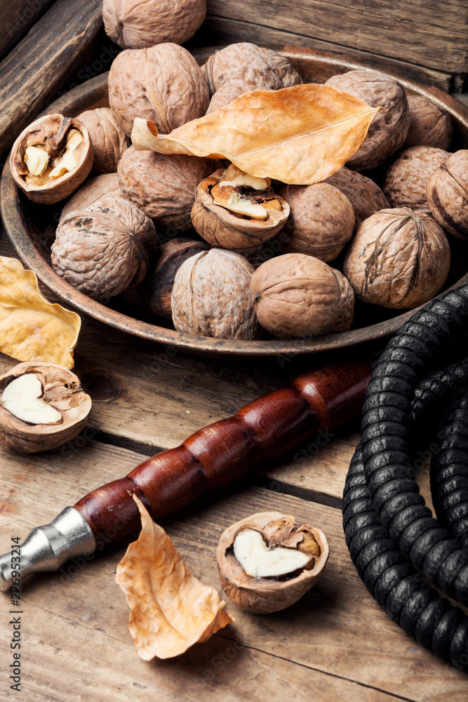 Hookah with aroma walnut Hookah with aroma walnut