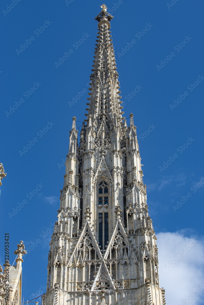 Der Südturm oder Hauptturm des Wiener Stephansdom