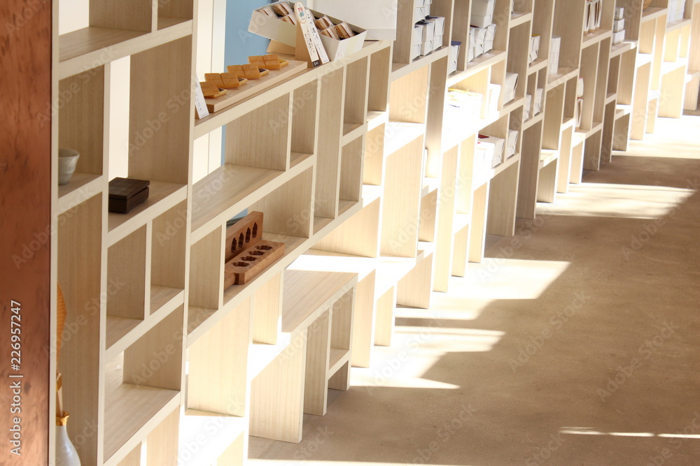 Fototapeta premium shelf of NICOE
