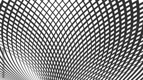 Wavy flowing lines abstract pattern. Wave Grid pattern of lines. EPS10 vector.