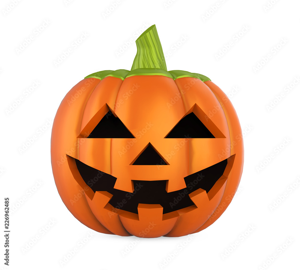 Jack O Lantern Halloween Pumpkin Isolated Jack O Lantern Halloween Pumpkin Isolated