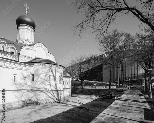 Church of the Conception of St Anna. Zaryadye Park. Moscow