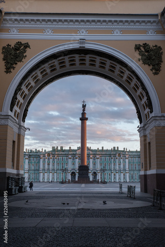 Morning at the Palace Square. Saint Petersburg © Max