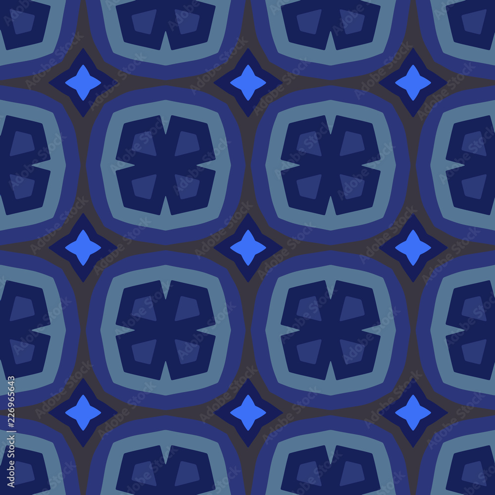 Fototapeta premium Seamless background pattern with a variety of multicolored lines.