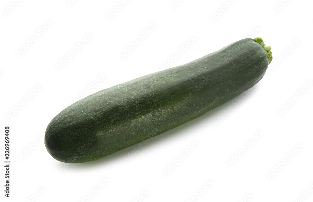 Fresh zucchini on white background Fresh zucchini on white background