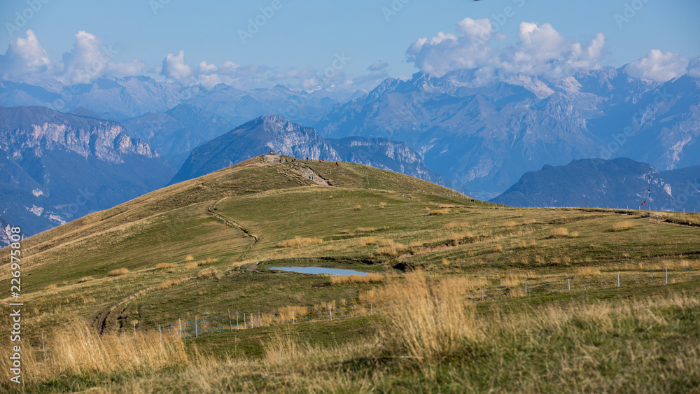 Fototapeta premium Aussicht Monte Baldo