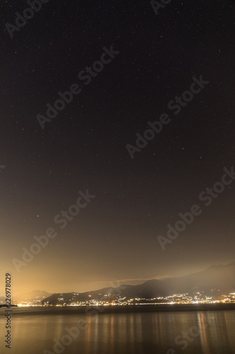 Sternenhimmel über den Gardasee