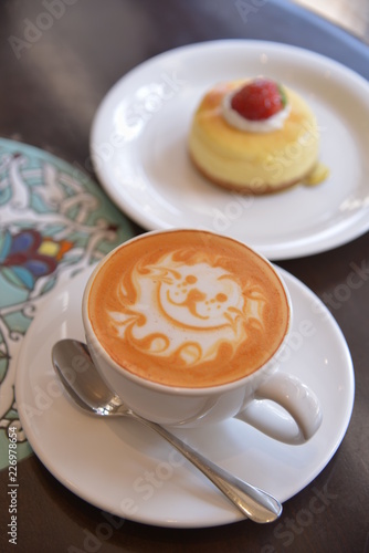 Photography coffee and sweets of Urth Caffe