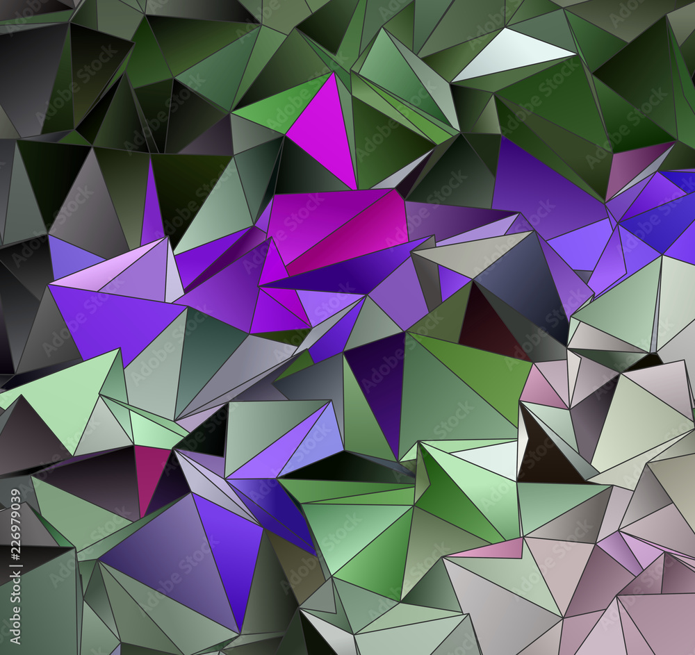Triangular 3d, modern background Triangular 3d, modern background
