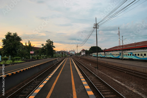railway station in indonesia