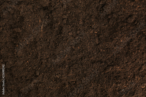 Soil texture as background
