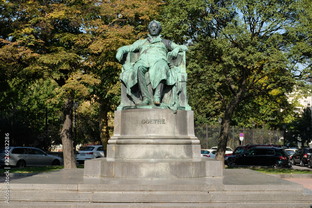 Goethe Denkmal, Wien, 2018