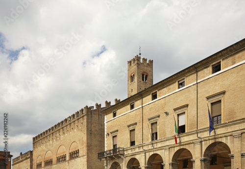 Palazzo Garampi in Rimini. Emilia-Romagna region. Italy