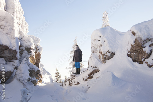 Man on Mountain range Zyuratkul © Crazy nook