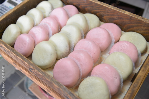 Japanese confection of Tensei photo