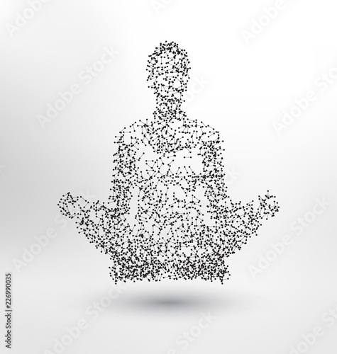 yoga,abstract,human,vector,body,spiritual,molecule,brain,design,man,evolution,genetic,anatomy,biochemistry,scientific,medical,model,dna,person,medicine,shape,connection,structure,chemical,atom,biology