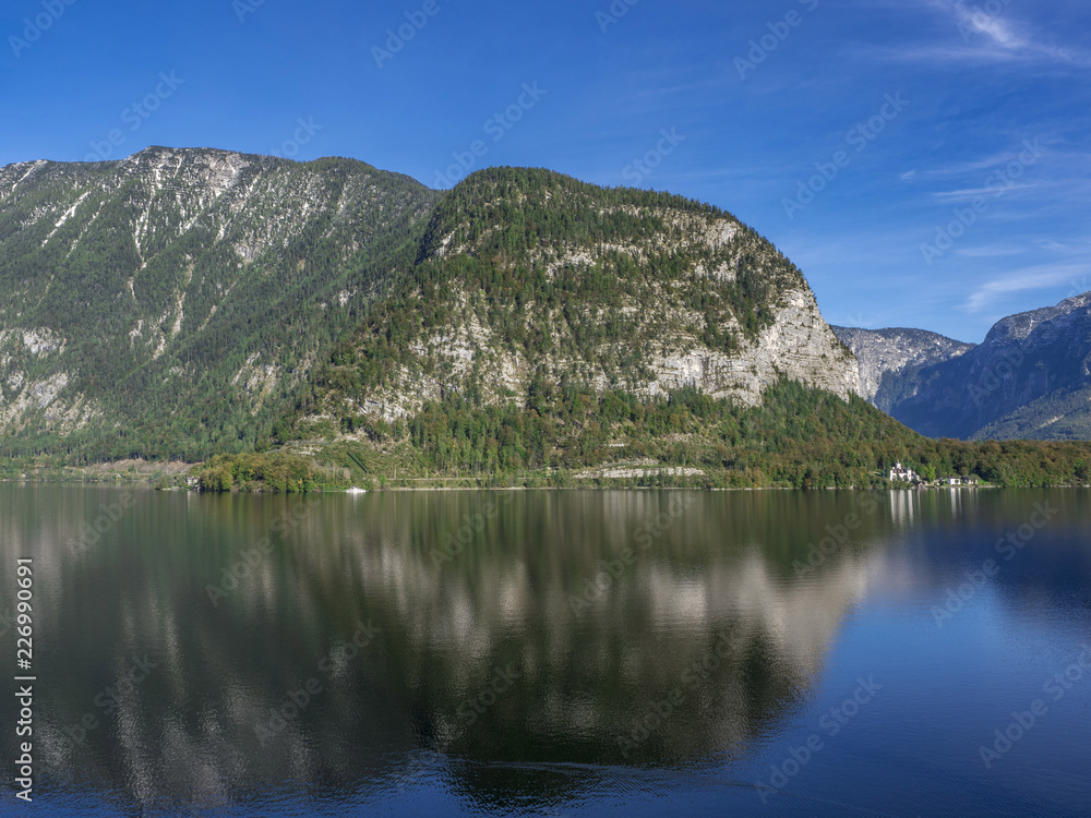 Lake Hallstatt, Salzkammergut, Austria, Europe
