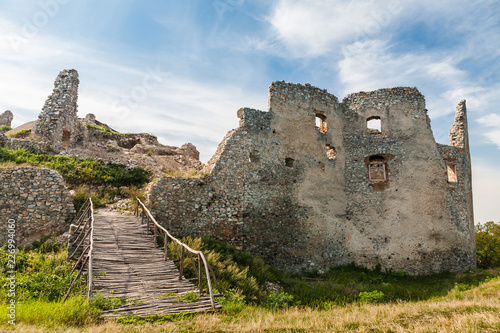 Old ruins of historical castle Oponice