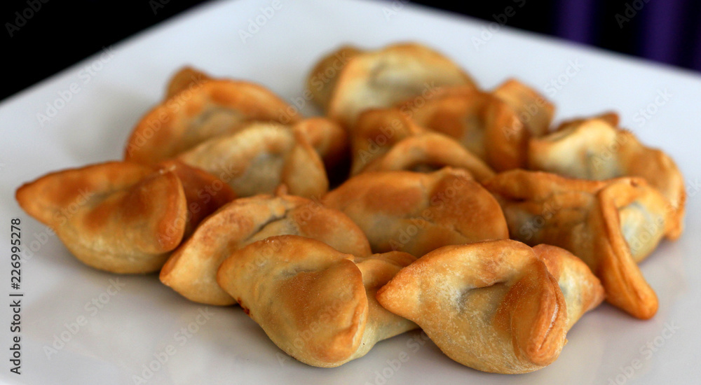 golden fried spinach fatayer golden fried spinach fatayer