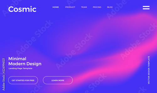 Vibrant gradient background