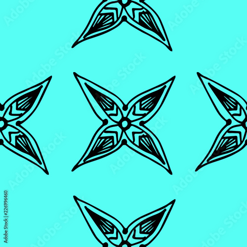 Ethnic style ornament. Seamless pattern. Abstract. Indian, Native American, Aztec
