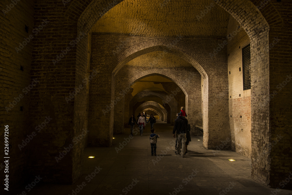 Vigevano street center Italy