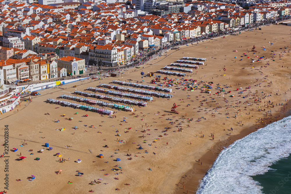 Beach in Nazare - Portugal