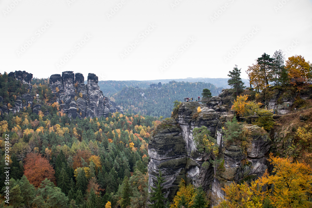 autumn in mountains