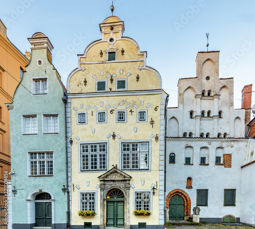 Oldest medieval buildings in Riga - the capital of Latvia, the old city offers for tourists unique architectural Gothic ensembles and rare ancient buildings