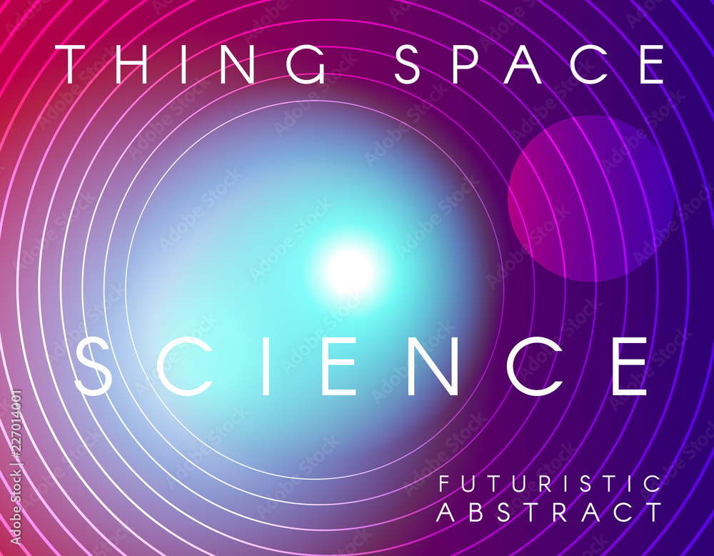 Bright futuristic abstract background