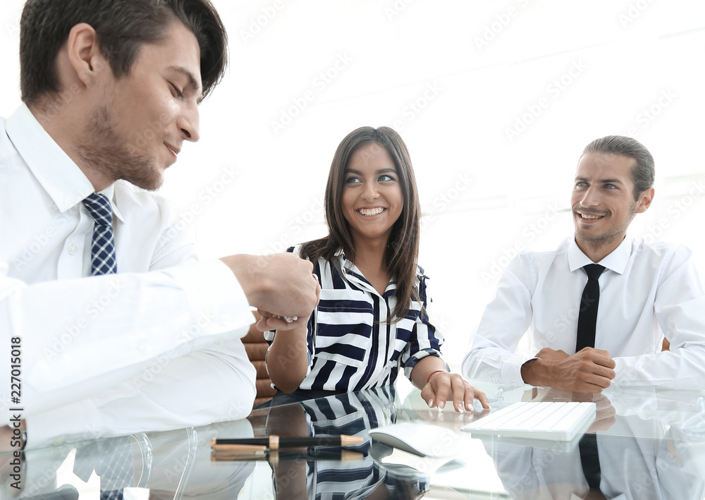 closeup. business team holds a workshop closeup. business team holds a workshop