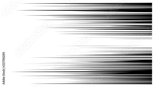 Obraz na plátně speed lines vector