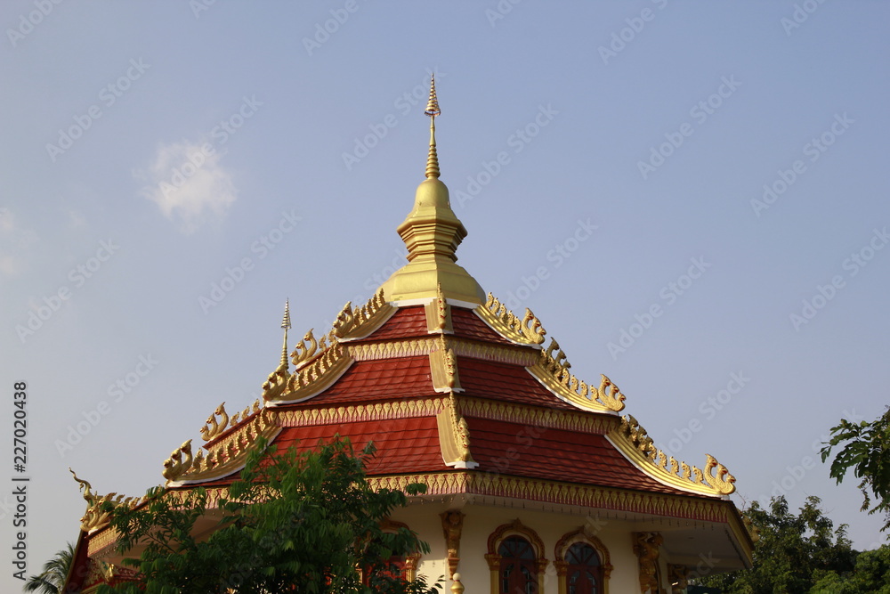 Temple in Laos Temple in Laos